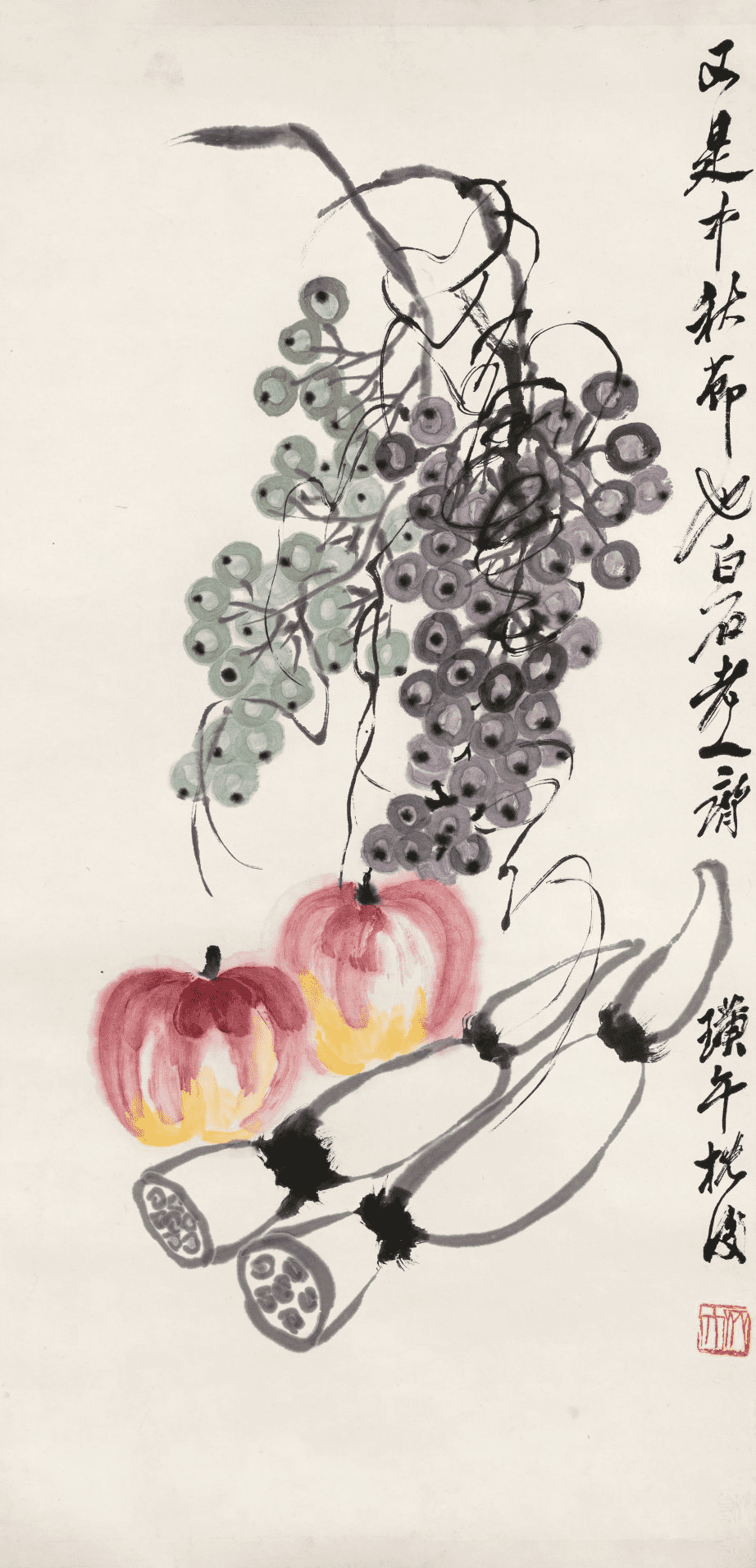 齐白石 ( 1864—1957 )又是中秋节